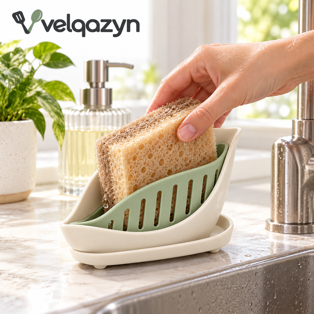 Velqazyn™ DripLeaf Sponge Caddy