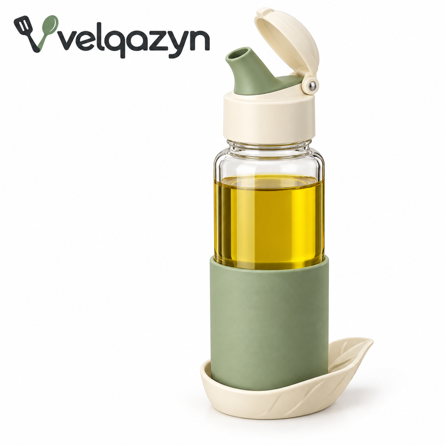 Velqazyn™ PourLeaf Oil Bottle Cradle