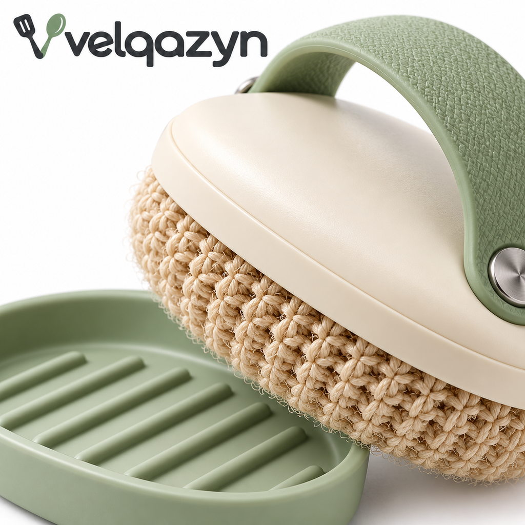 Velqazyn™ ScrubShell Removable-Pad Cleaner