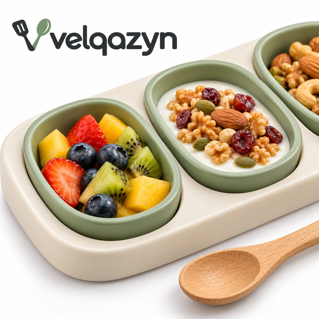 Velqazyn™ ServeNest Divided Tasting Tray