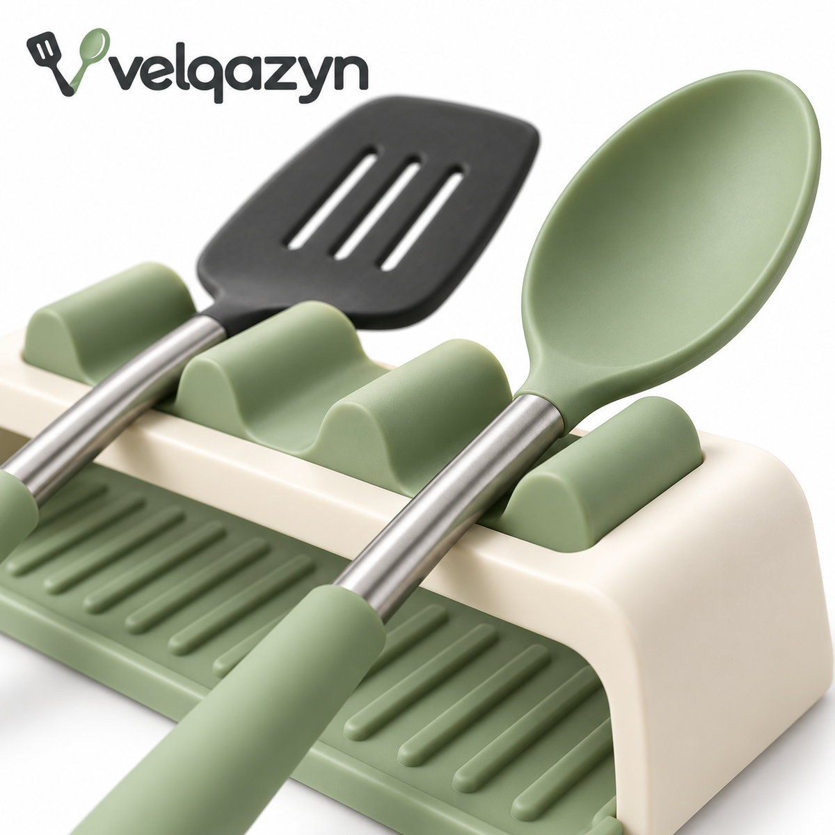 Velqazyn™ RinseRail Utensil Rest