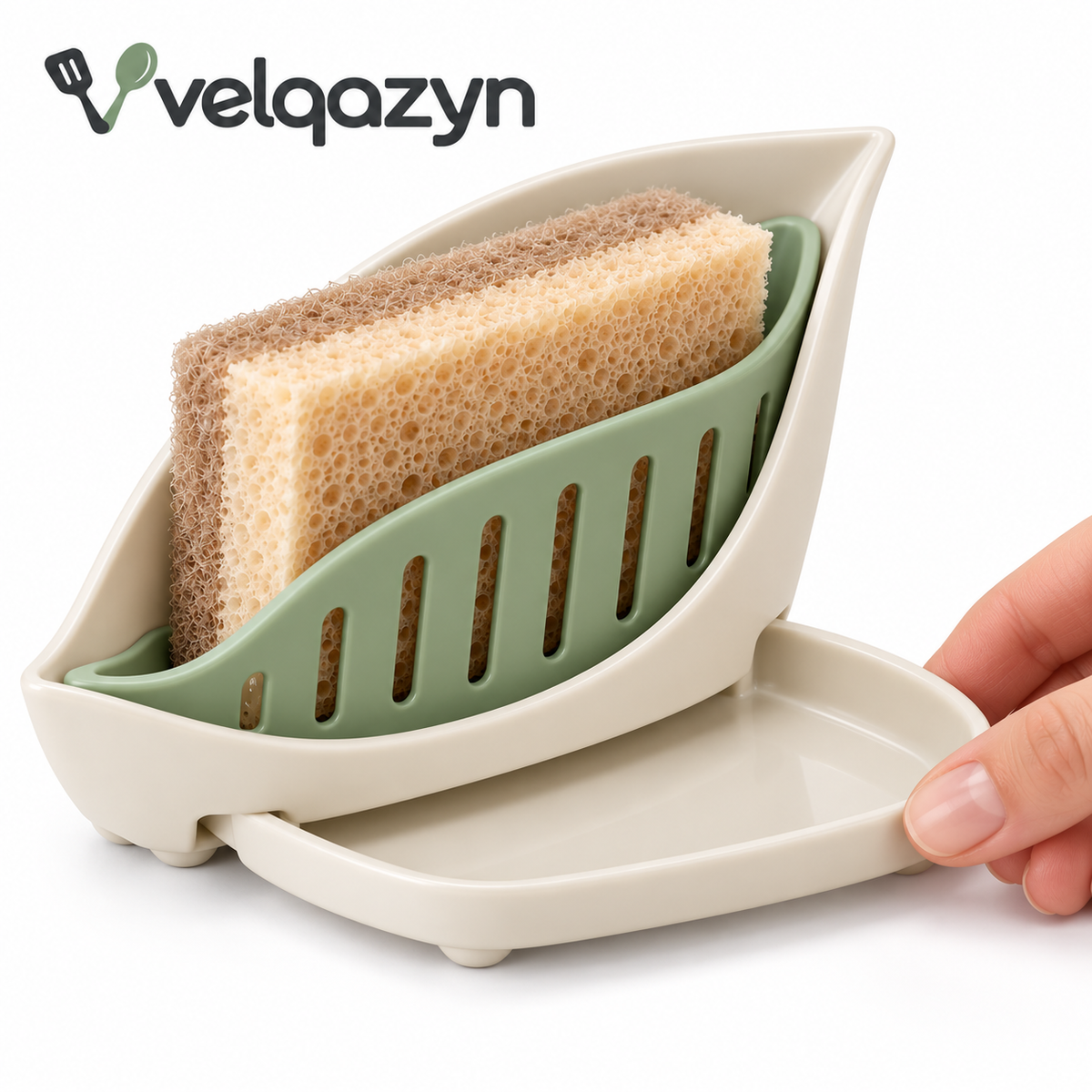 Velqazyn™ DripLeaf Sponge Caddy