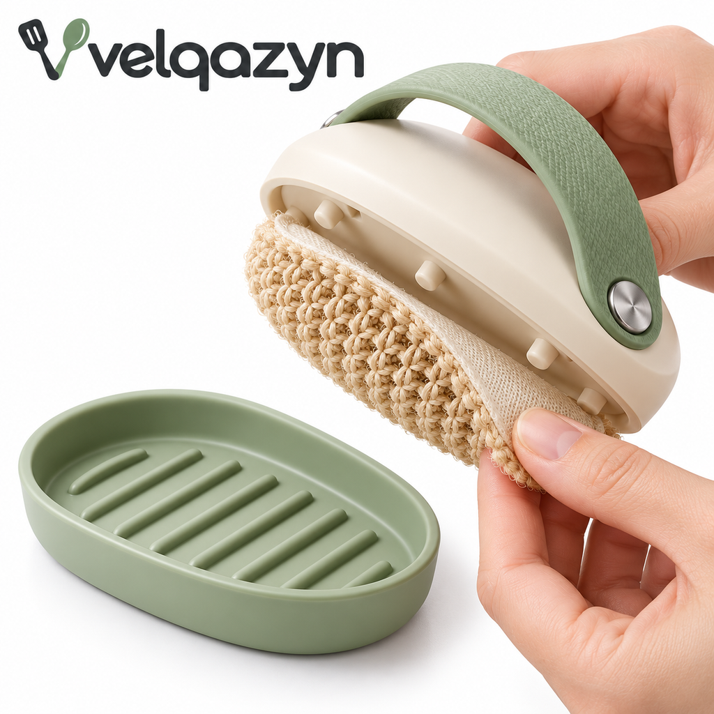 Velqazyn™ ScrubShell Removable-Pad Cleaner